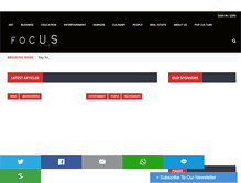 Tablet Screenshot of focusofnewyork.com